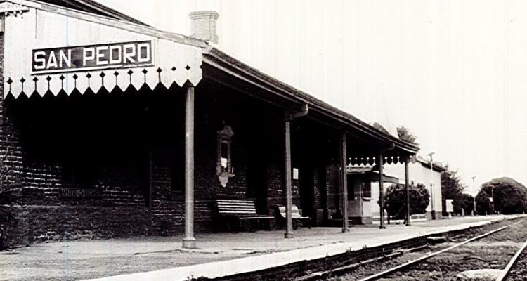 Vista de la vieja estación de trenes