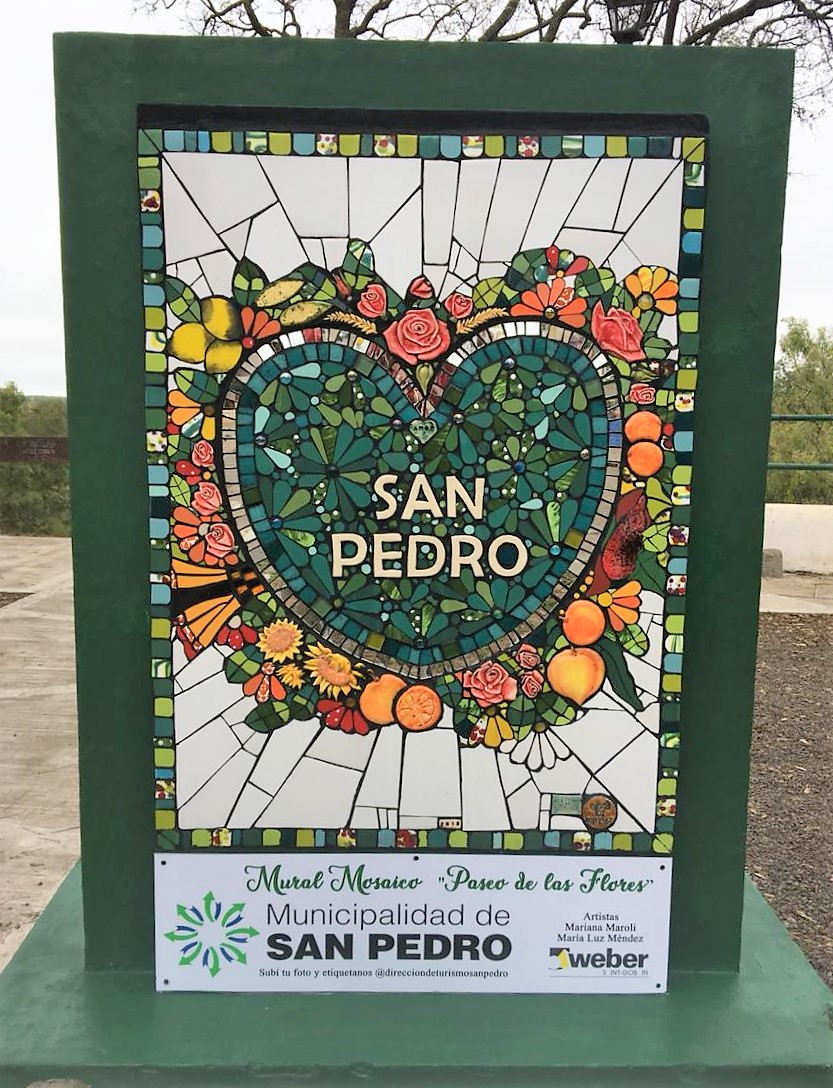 Paseo de las flores San Pedro