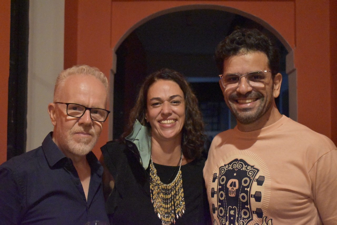 Claudio Hernandez, María Luz Mendez y Mariano Braña.