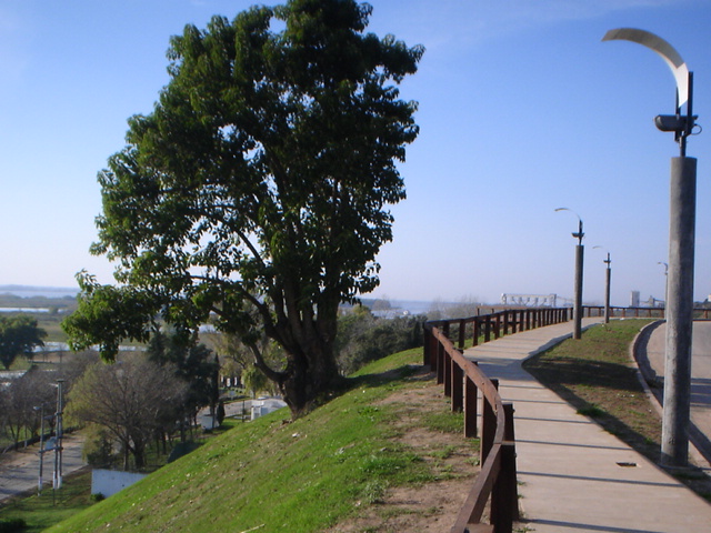 Paseo costanero de la ciudad